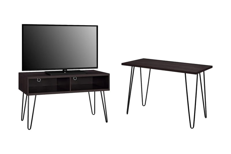 TV-taso Owen 107x50 cm Espresso - Dorel Home - Huonekalut - TV- & Mediakalusteet - Tv taso & Mediataso