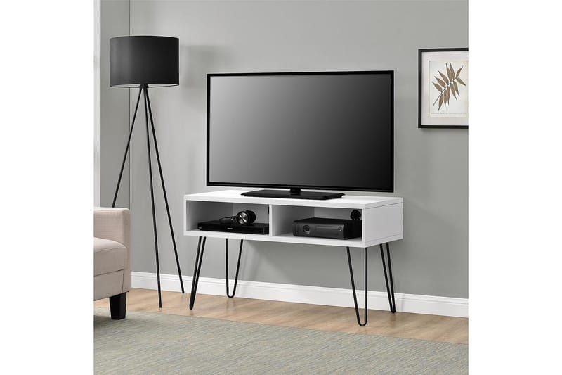 TV-taso Owen 107x50 cm Valkoinen - Dorel Home - Huonekalut - TV- & Mediakalusteet - Tv taso & Mediataso