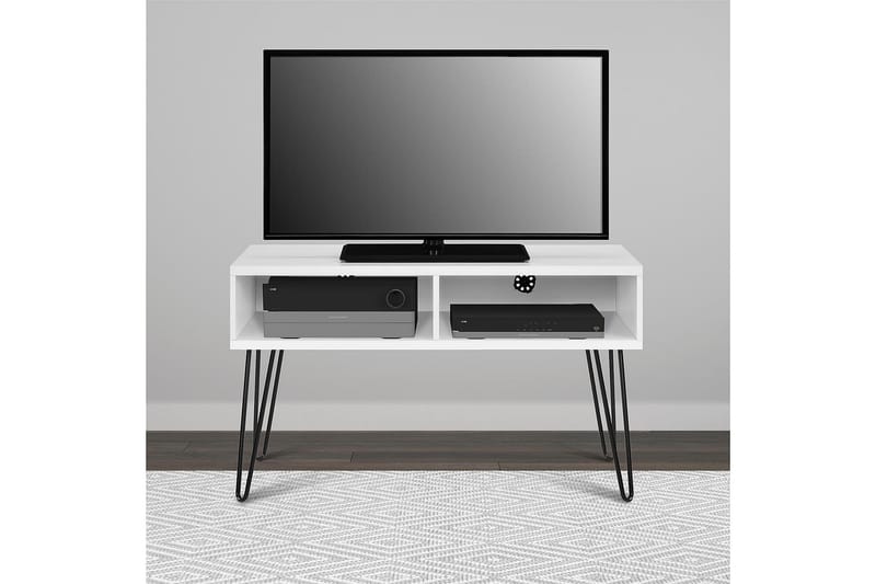 TV-taso Owen 107x50 cm Valkoinen - Dorel Home - Huonekalut - TV- & Mediakalusteet - Tv taso & Mediataso