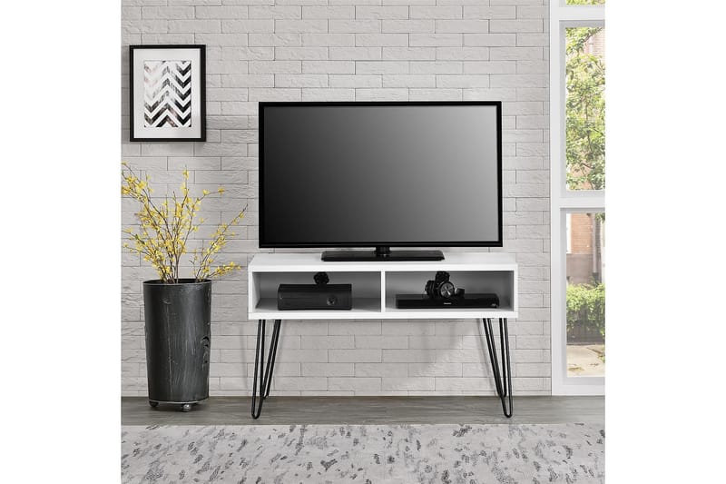 TV-taso Owen 107x50 cm Valkoinen - Dorel Home - Huonekalut - TV- & Mediakalusteet - Tv taso & Mediataso