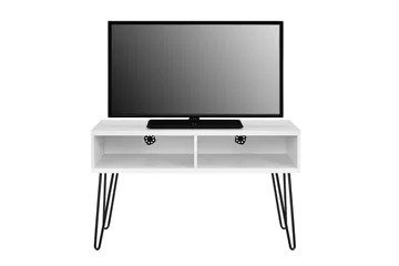 TV-taso Owen 107x50 cm Valkoinen - Dorel Home - Huonekalut - TV- & Mediakalusteet - Tv taso & Mediataso
