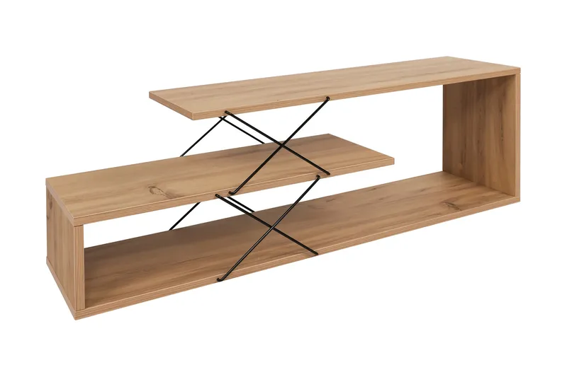 TV-taso Riyana 120 cm - Luonnonväri - Huonekalut - TV- & Mediakalusteet - Tv taso & Mediataso