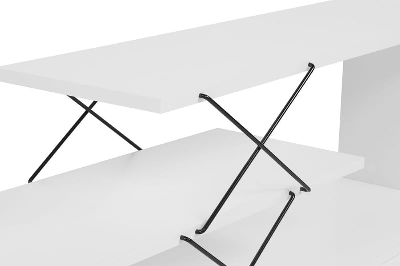 TV-taso Riyana 120 cm - Valkoinen - Tv taso & Mediataso