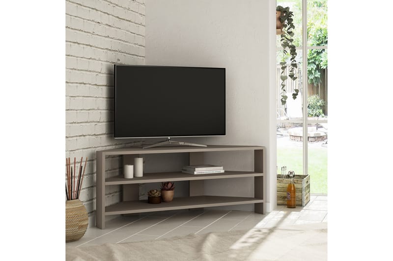 TV-taso Rodger 114 cm - Ruskea - Huonekalut - TV- & Mediakalusteet - Tv taso & Mediataso