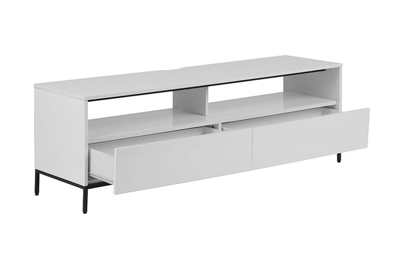 TV-taso Rodricks 150 cm LED-valaistuksella - Valkoinen - Huonekalut - TV- & Mediakalusteet - Tv taso & Mediataso