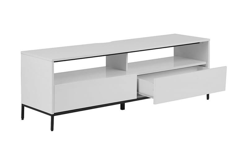 TV-taso Rodricks 150 cm LED-valaistuksella - Valkoinen - Huonekalut - TV- & Mediakalusteet - Tv taso & Mediataso