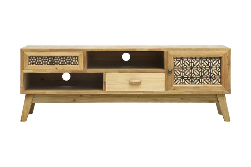 TV-taso ruskea kuvio 120x30x42 cm puu - Ruskea - Huonekalut - TV- & Mediakalusteet - Tv taso & Mediataso