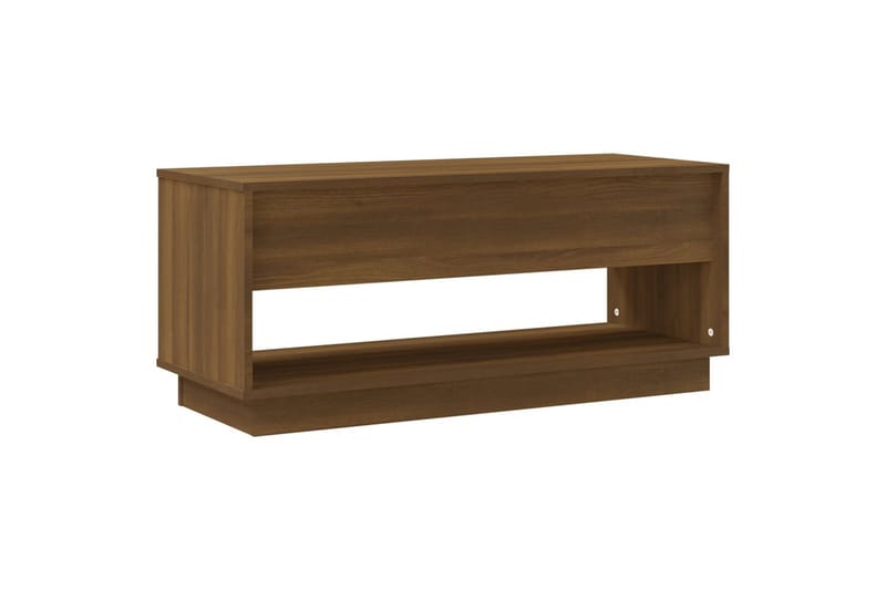 TV-taso ruskea tammi 102x41x44 cm lastulevy - Ruskea - Huonekalut - TV- & Mediakalusteet - Tv taso & Mediataso