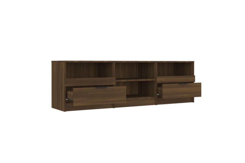 TV-taso ruskea tammi 150x33,5x45 cm tekninen puu - Ruskea - Huonekalut - TV- & Mediakalusteet - Tv taso & Mediataso