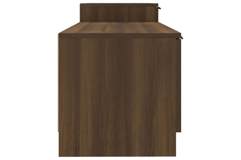 TV-taso ruskea tammi 158,5x36x45 cm tekninen puu - Ruskea - Huonekalut - TV- & Mediakalusteet - Tv taso & Mediataso