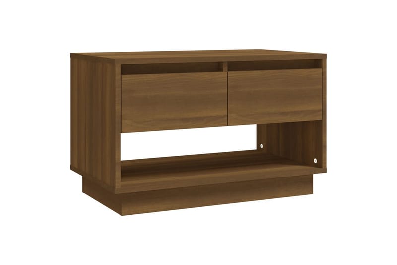 TV-taso ruskea tammi 70x41x44 cm lastulevy - Ruskea - Huonekalut - TV- & Mediakalusteet - Tv taso & Mediataso