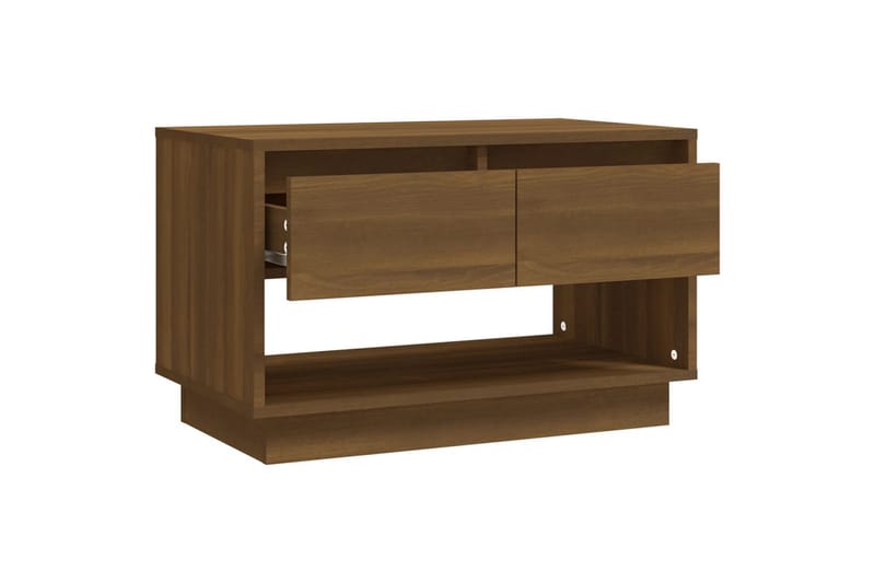 TV-taso ruskea tammi 70x41x44 cm lastulevy - Ruskea - Huonekalut - TV- & Mediakalusteet - Tv taso & Mediataso
