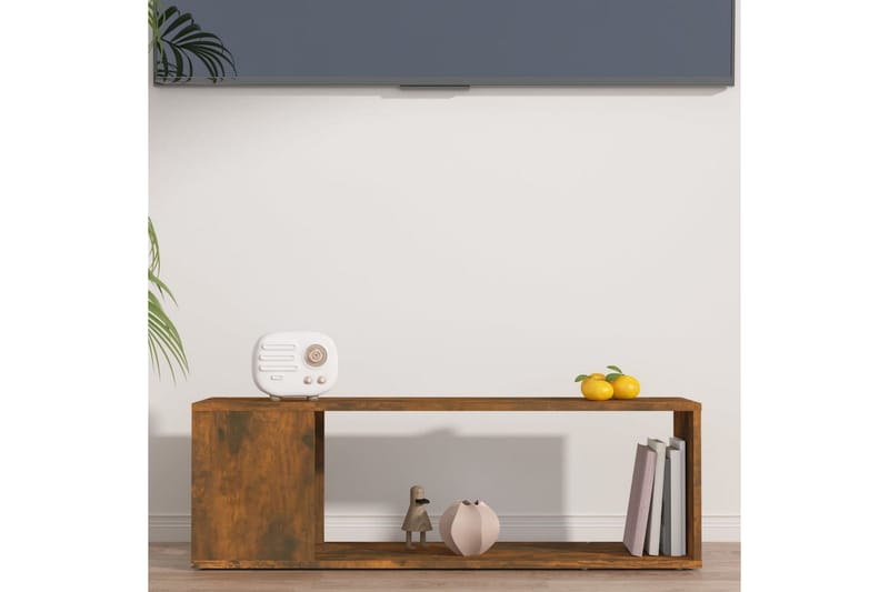 TV-taso savutammi 100x24x32 cm tekninen puu - Ruskea - Huonekalut - TV- & Mediakalusteet - Tv taso & Mediataso