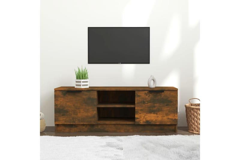 TV-taso savutammi 102x35x36,5 cm tekninen puu - Ruskea - Huonekalut - TV- & Mediakalusteet - Tv taso & Mediataso