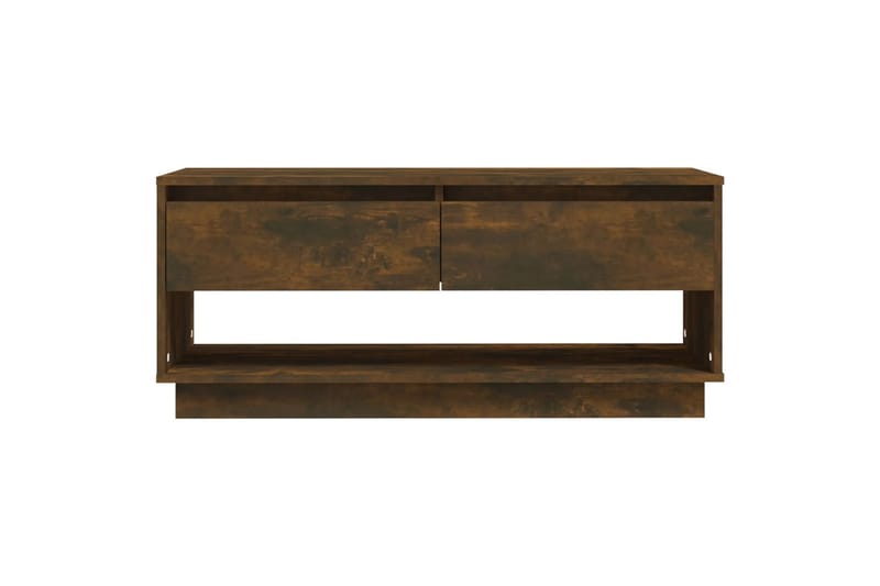 TV-taso savutammi 102x41x44 cm lastulevy - Ruskea - Huonekalut - TV- & Mediakalusteet - Tv taso & Mediataso