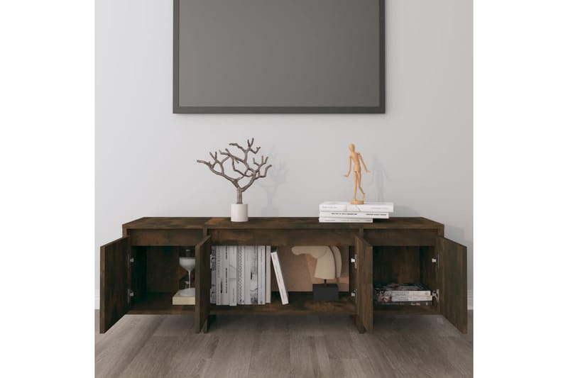 TV-taso savutammi 120x30x40,5 cm lastulevy - Ruskea - Huonekalut - TV- & Mediakalusteet - Tv taso & Mediataso