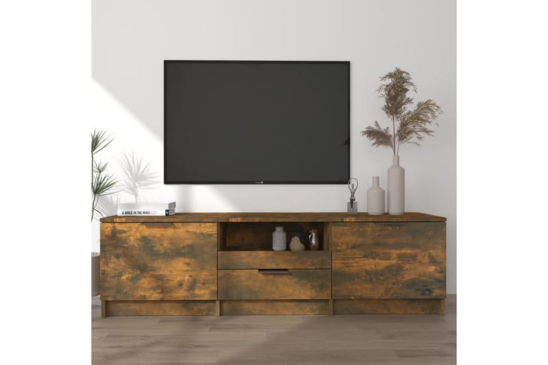 TV-taso savutammi 140x35x40 cm tekninen puu - Ruskea - Huonekalut - TV- & Mediakalusteet - Tv taso & Mediataso
