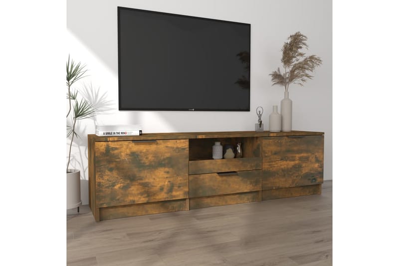 TV-taso savutammi 140x35x40 cm tekninen puu - Ruskea - Huonekalut - TV- & Mediakalusteet - Tv taso & Mediataso