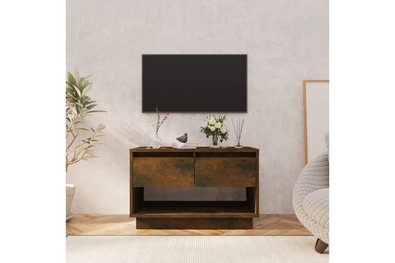 TV-taso savutammi 70x41x44 cm lastulevy - Ruskea - Huonekalut - TV- & Mediakalusteet - Tv taso & Mediataso