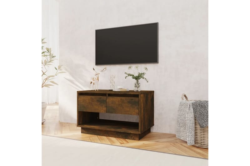 TV-taso savutammi 70x41x44 cm lastulevy - Ruskea - Huonekalut - TV- & Mediakalusteet - Tv taso & Mediataso