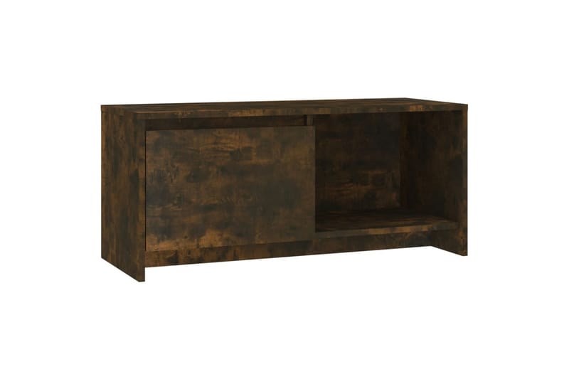 TV-taso savutammi 90x35x40 cm lastulevy - Ruskea - Huonekalut - TV- & Mediakalusteet - Tv taso & Mediataso
