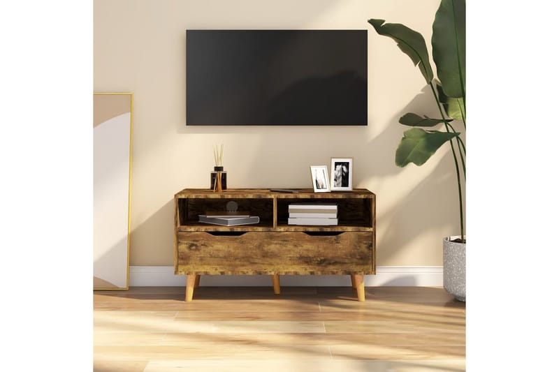 TV-taso savutammi 90x40x48,5 cm lastulevy - Huonekalut - TV- & Mediakalusteet - Tv taso & Mediataso