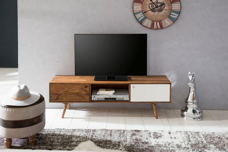 TV-taso Schacherer 140 cm - Puu/Luonnonväri - Huonekalut - TV- & Mediakalusteet - Tv taso & Mediataso
