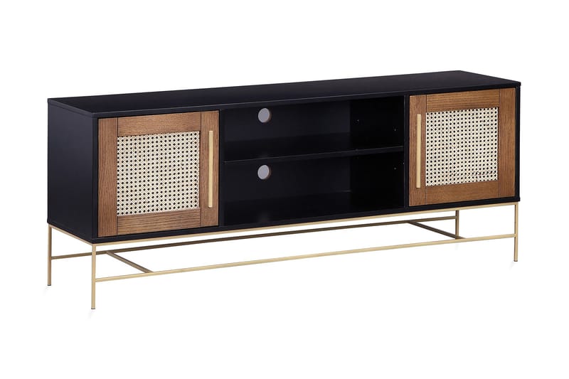 TV-taso Shanell 150 cm - Ruskea - Huonekalut - TV- & Mediakalusteet - Tv taso & Mediataso
