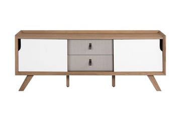 TV-taso Sharo 147 cm - Valkoinen - Huonekalut - TV- & Mediakalusteet - Tv taso & Mediataso