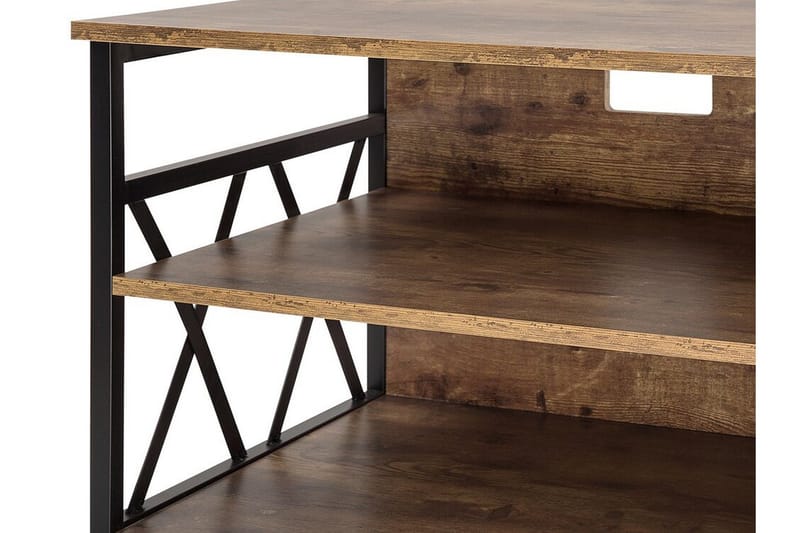 TV-taso Shavina 120 cm - Ruskea - Huonekalut - TV- & Mediakalusteet - Tv taso & Mediataso