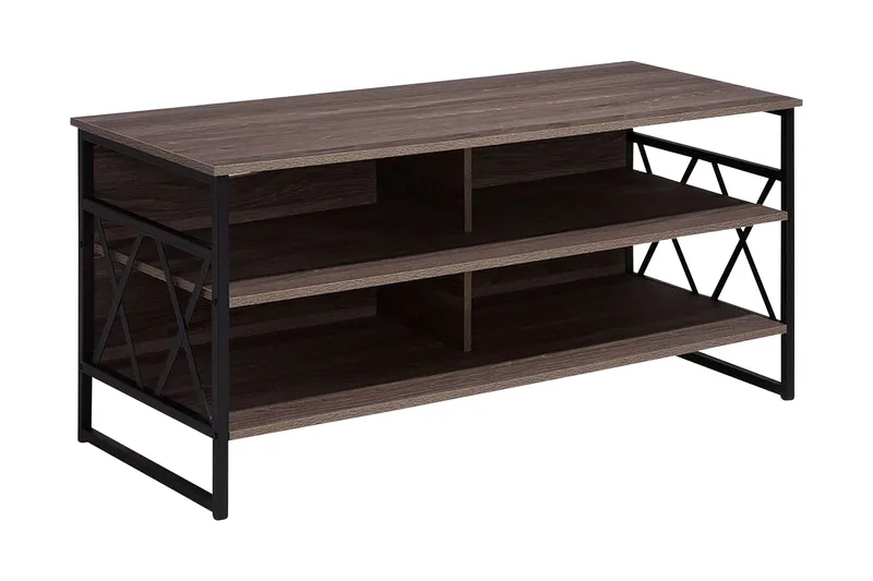 TV-taso Shavina 120 cm, Tummanruskea