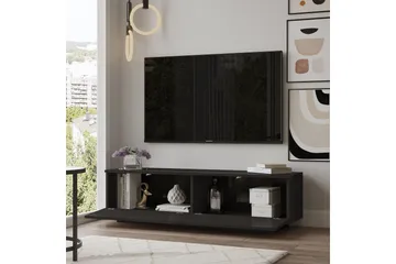 TV-taso Shiphard 140 cm - Musta - Huonekalut - TV- & Mediakalusteet - Tv taso & Mediataso