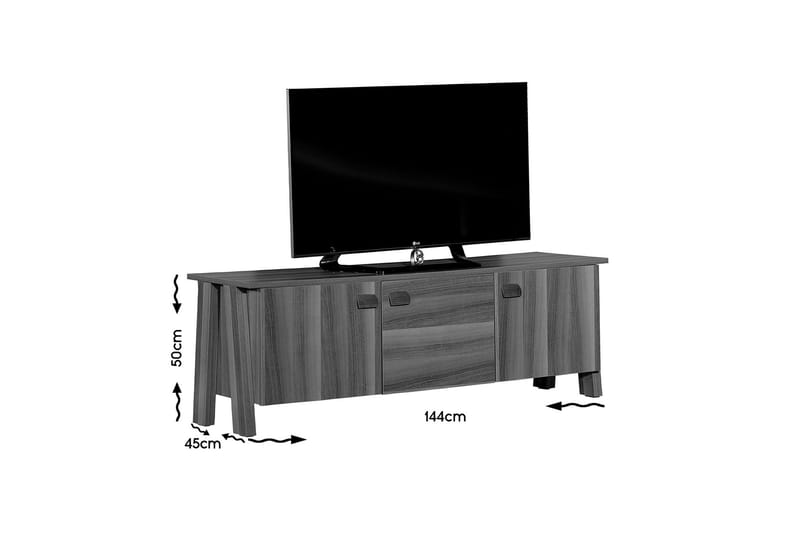 TV-taso Skoglund 144 cm - Huonekalut - TV- & Mediakalusteet - Tv taso & Mediataso