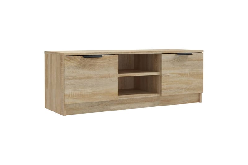 TV-taso Sonoma-tammi 102x35x36,5 cm tekninen puu - Ruskea - Huonekalut - TV- & Mediakalusteet - Tv taso & Mediataso