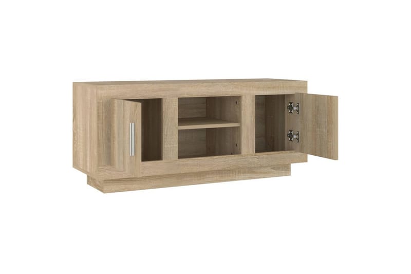 TV-taso Sonoma-tammi 102x35x45 cm tekninen puu - Ruskea - Huonekalut - TV- & Mediakalusteet - Tv taso & Mediataso