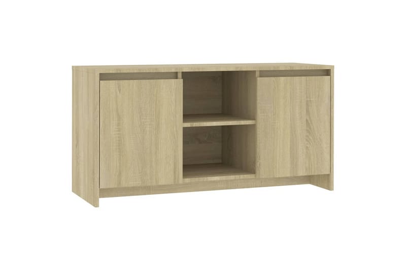 TV-taso Sonoma-tammi 102x37,5x52,5 cm lastulevy - Ruskea - Huonekalut - TV- & Mediakalusteet - Tv taso & Mediataso