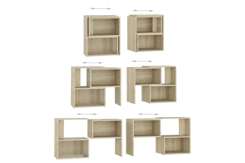 TV-taso Sonoma tammi 104x30x52 cm lastulevy - Ruskea - Huonekalut - TV- & Mediakalusteet - Tv taso & Mediataso