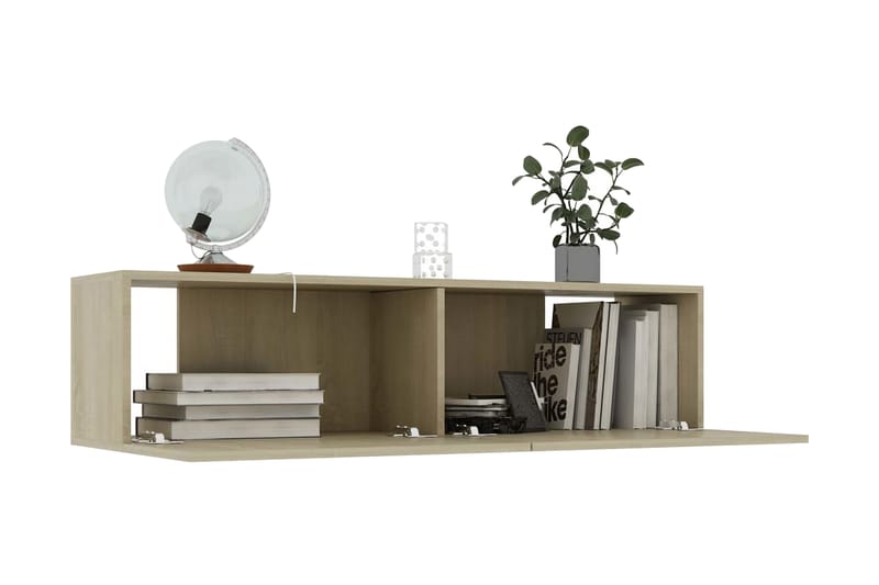 TV-taso Sonoma-tammi 120x30x30 cm lastulevy - Huonekalut - TV- & Mediakalusteet - Tv taso & Mediataso