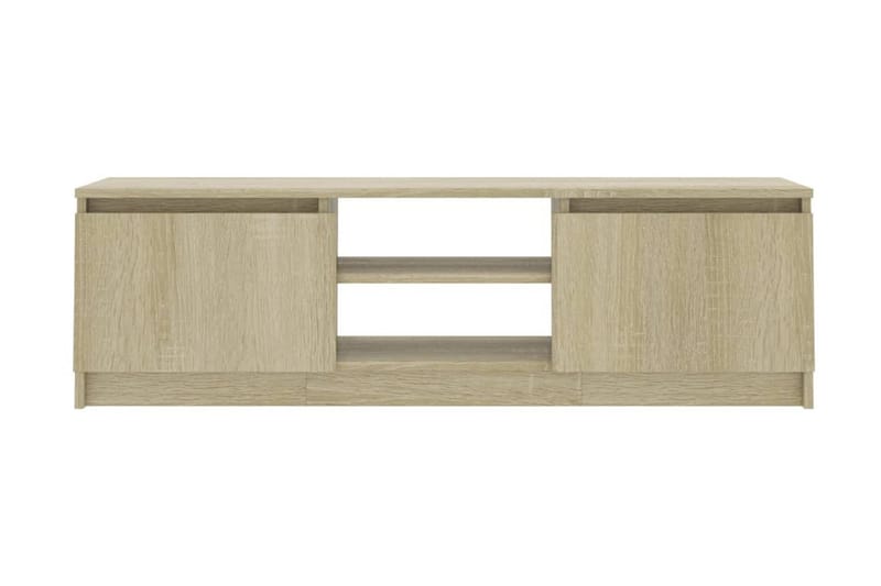 TV-taso Sonoma-tammi 120x30x35,5 cm lastulevy - Ruskea - Huonekalut - TV- & Mediakalusteet - Tv taso & Mediataso