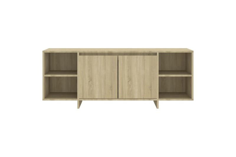 TV-taso Sonoma-tammi 130x35x50 cm lastulevy - Beige - Huonekalut - TV- & Mediakalusteet - Tv taso & Mediataso