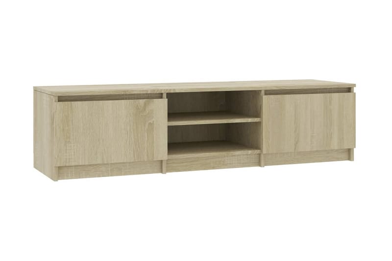 TV-taso Sonoma-tammi 140x40x35,5 cm lastulevy - Ruskea - Huonekalut - TV- & Mediakalusteet - Tv taso & Mediataso