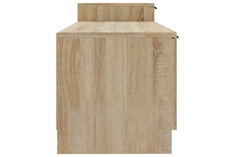 TV-taso Sonoma-tammi 158,5x36x45 cm tekninen puu - Ruskea - Huonekalut - TV- & Mediakalusteet - Tv taso & Mediataso