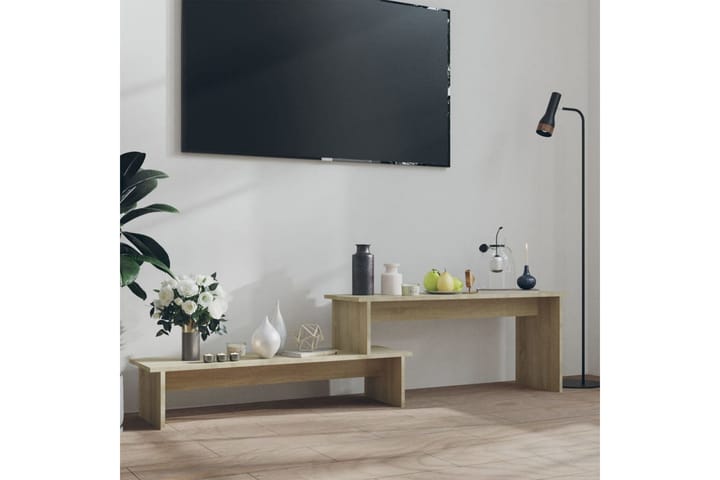 TV-taso Sonoma-tammi 180x30x43 cm lastulevy - Tv taso & Mediataso