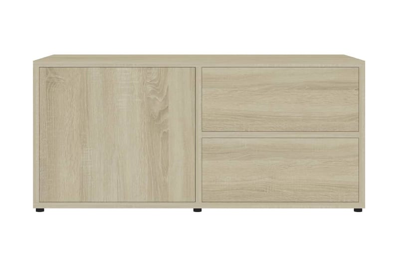 TV-taso Sonoma-tammi 80x34x36 cm lastulevy - Huonekalut - TV- & Mediakalusteet - Tv taso & Mediataso