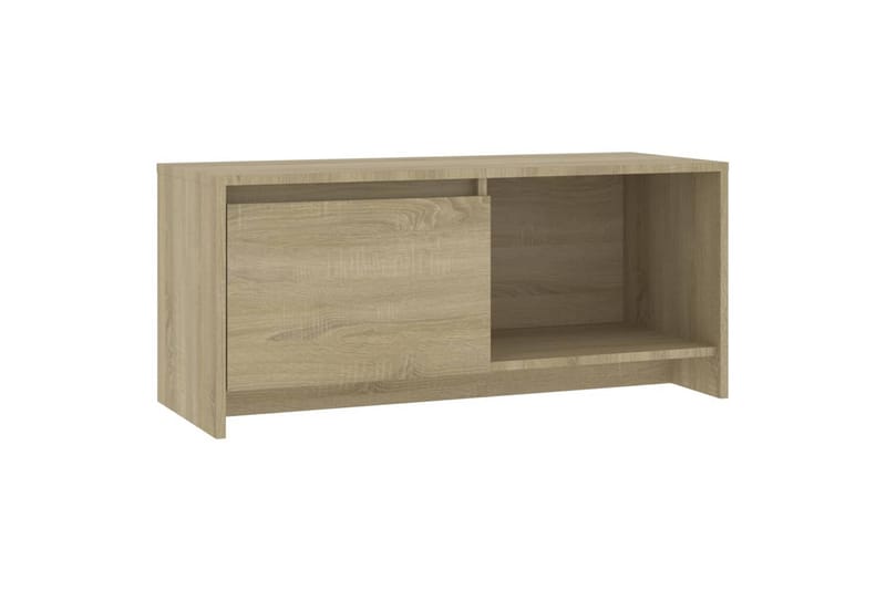 TV-taso Sonoma tammi 90x35x40 cm lastulevy - Beige - Huonekalut - TV- & Mediakalusteet - Tv taso & Mediataso