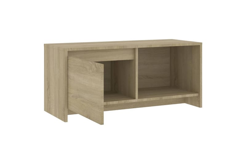 TV-taso Sonoma tammi 90x35x40 cm lastulevy - Beige - Huonekalut - TV- & Mediakalusteet - Tv taso & Mediataso