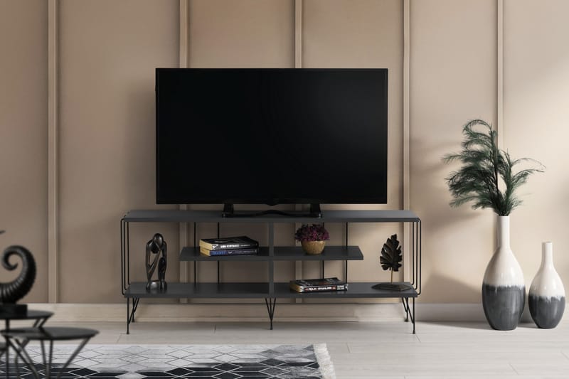TV-taso Steinhagen 120 cm - Antrasiitti - Huonekalut - TV- & Mediakalusteet - Tv taso & Mediataso