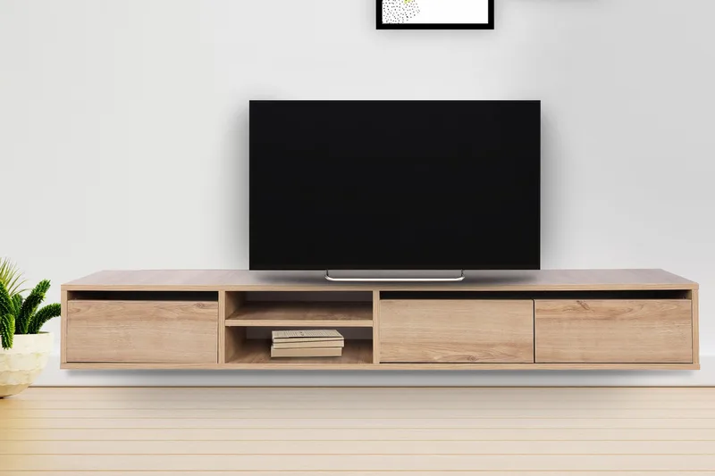 TV-taso Steninge 180 cm, Luonnonväri