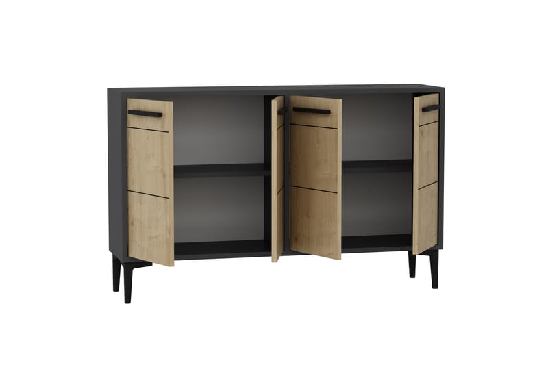 Tv-taso Stria 120 cm - Antrasiitti - Huonekalut - TV- & Mediakalusteet - Tv taso & Mediataso