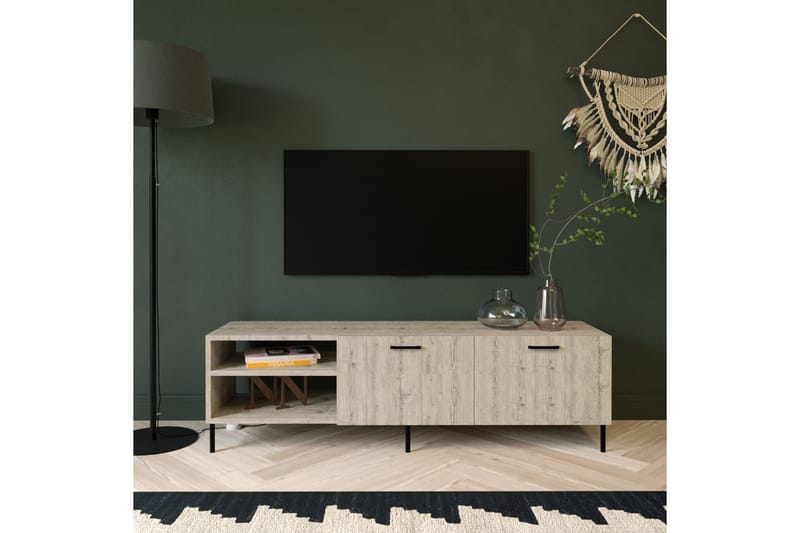 TV-taso Tabcoai 150 cm - Luonnonväri - Huonekalut - TV- & Mediakalusteet - Tv taso & Mediataso